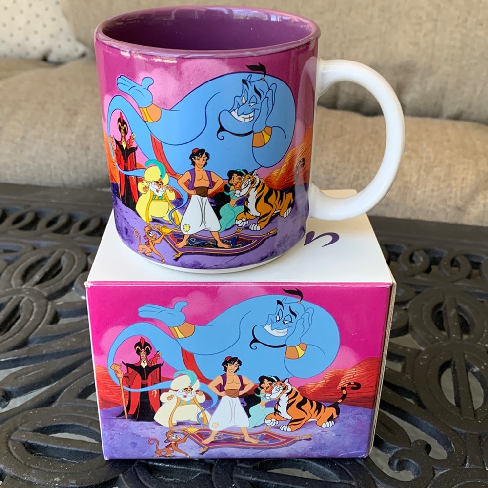NEW with box Disneys Alladin Mug